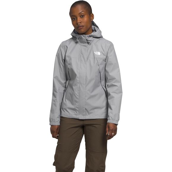 NWT The North Face Women's Antora Jacket, Grey-Size Small